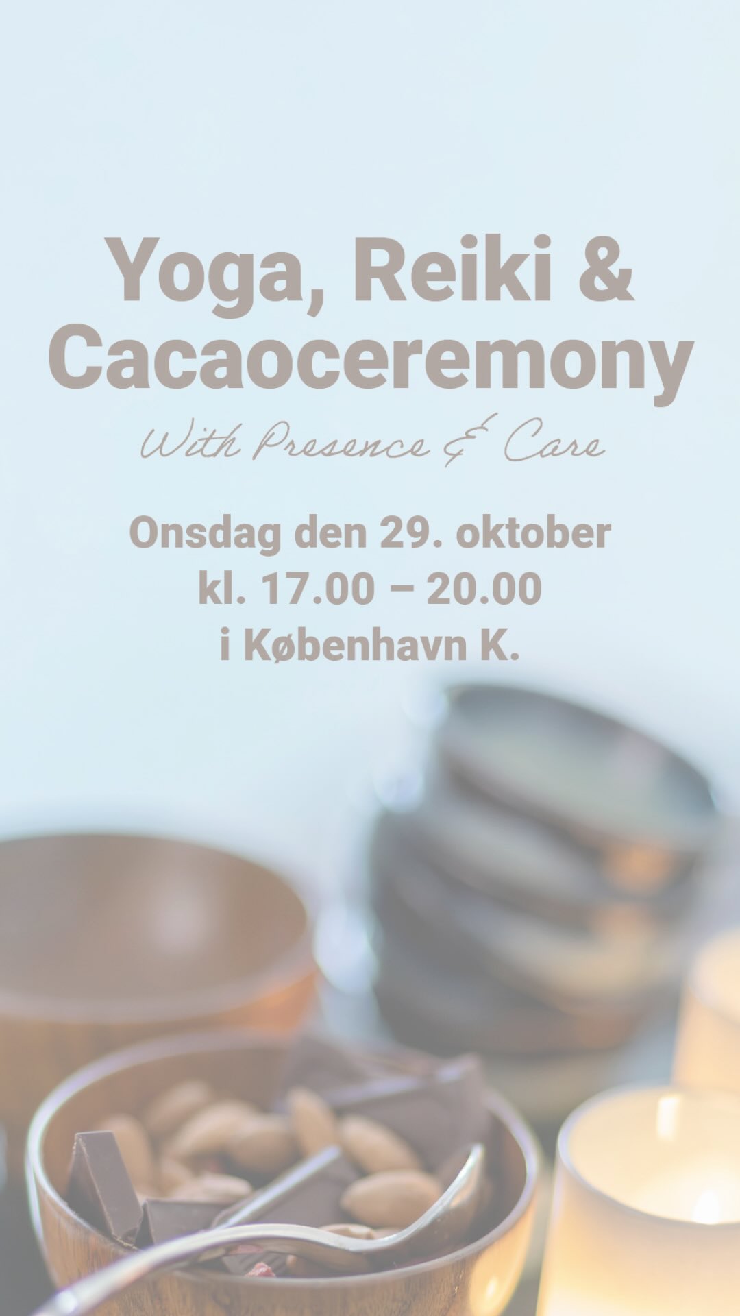 🤎 Vinderen er fundet 🤎
 Tusind tak til alle jer, der deltog i vores konkurrence om en plads til vores Oktober Cacao Ceremoni 

Den heldige vinder er fundet og har fået direkte besked 🤍
Vi glæder os SÅ meget til at byde hende velkommen til en hjertevarm og sanselig aften.

Der er stadig 2 ledige pladser, 
så du kan stadig nå at være med 🤎 Tilmeld dig via am@ambeautycare.dk

Vi planlægger allerede flere skønne ceremonier og events, så husk at holde øje her på vores profiler – eller tilmeld dig AM Beauty & Care’s nyhedsbrev via hjemmesiden, så du altid er blandt de første, der får besked 🤍

Vi glæder os helt vildt til at opleve denne ceremoni med jer 🤎

#cacaoceremoni #selfcare #indrero #reiki #yinyoga #akupressur #yoganidra #cacaoceremony